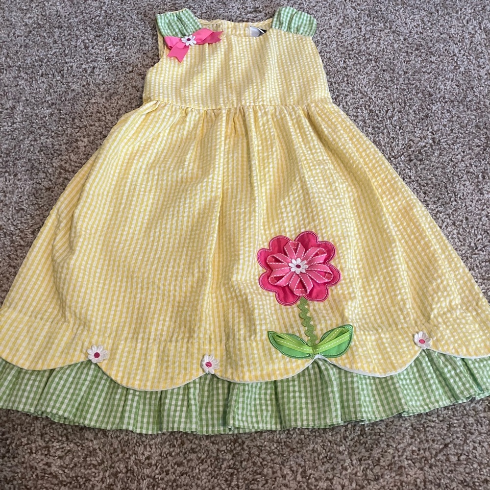 Girls spring/summer dress - Picture 3 of 10